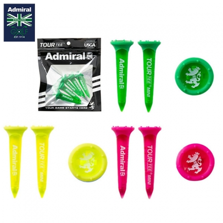 アドミラル ADMG6AT3 ツアー ティー ミニ ショート ネオン グリーン(60)