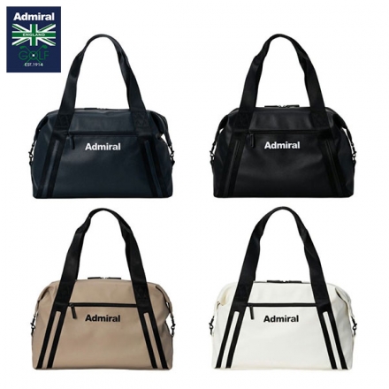 アドミラル ADMZ6AB3 シボ合皮 ボストンバッグ ネイビー(30)