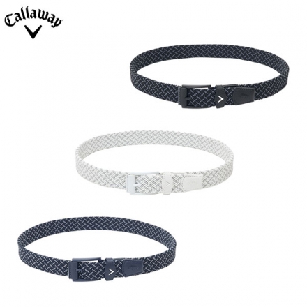 キャロウェイゴルフ C26192102 袋織ゴムメッシュ ベルト ブラック(1010)