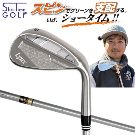 Sho-TimeGOLFプロデュースリンクス ショータイム ウェッジ オリジナル スチールシャフト 50度