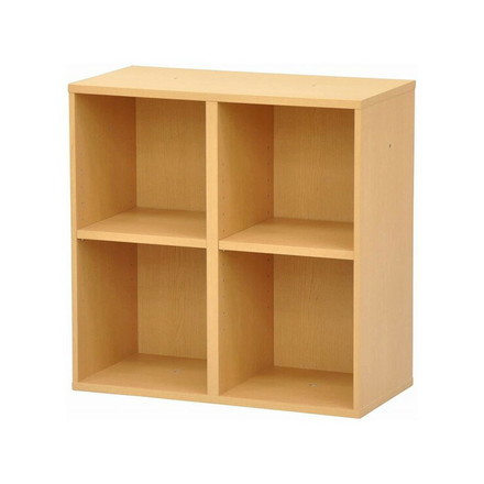 カラーボックス 幅60 高さ60 すき間収納 2段 二段 ワイド オープンラック ラック 収納 コンパクト 本棚