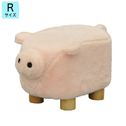 アニマルスツール レギュラー 豚 ブタ スツール 動物系 かわいい 癒し チェア 椅子 いす 背無し チェアー アニマル