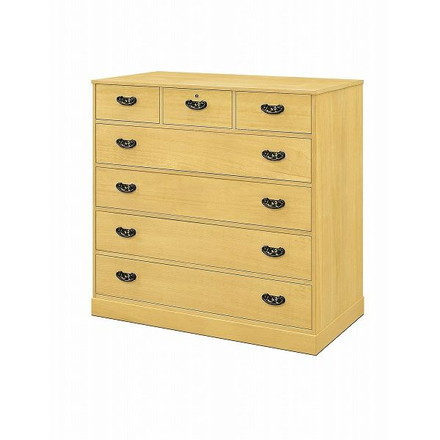 日本製 桐たんす 5段 タンス 鍵付き 五段 たんす 国産 シンプル 桐 天然木 箪笥 収納 棚