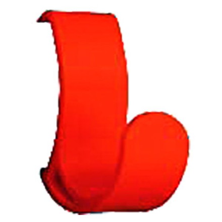 神栄ホームクリエイト コートハンガーレール用フック SK-CHR-F1 レッド 【0331-50112】