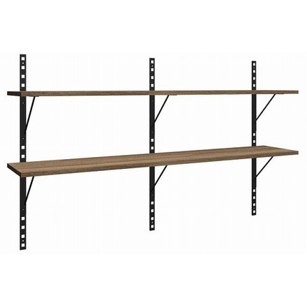 CRAFITS (クラフィッツ) レール付きオープン棚セット 棚 OT-TR-2P-W17