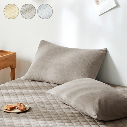 枕カバー タオル地 綿100% ピローケース 43×63cm 高密度 さっぱりパイル 被せ式 ファスナーなし 吸水 汗 ミットナイトグレー[35351-0001]