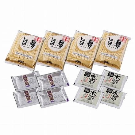 福岡 博多水炊き 塩ラーメン セット 4食 九州 ラーメン 水炊き 塩 ラーメン ご当地ラーメン 麺80g×4、博多水炊きスープ30g×4、磯紫菜0.3g×4