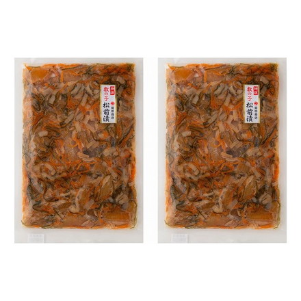 お徳用 北海道苫前 岡田商店 数の子松前漬け Bセット 500ｇ×2