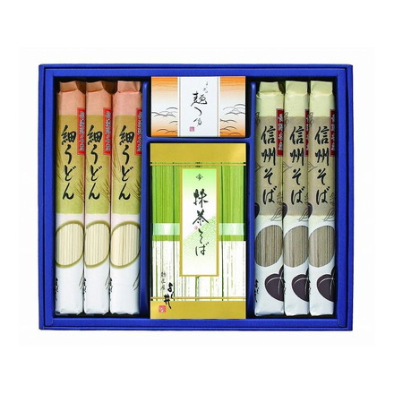 信州そば 細うどんセット