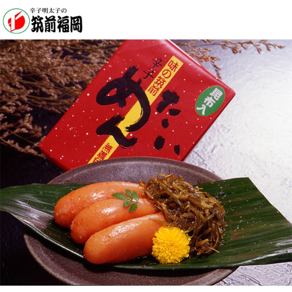 筑前福岡 昆布漬 辛子明太子 無着色 100g