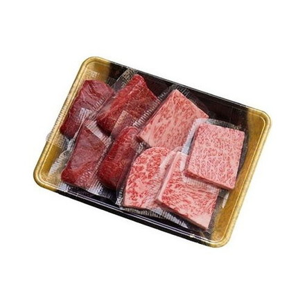 岩手 前沢牛ステーキ 食べ比べ 計400g 霜降りステーキ・赤身ステーキ各50ｇｘ4枚（合計400ｇ）