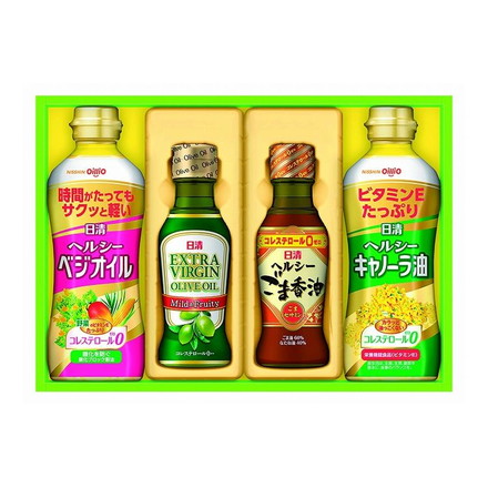 日清オイリオ オリーブオイル&バラエティオイルセット