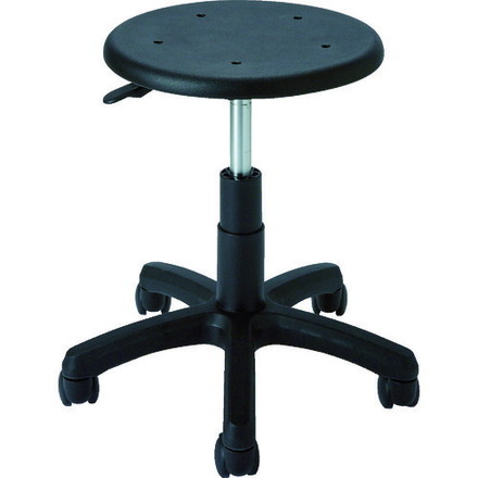 TRUSCO トラスコ 導電チェア 背なし DCR30BK