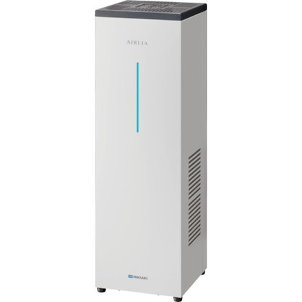 岩崎 空気循環式紫外線清浄機 エアーリアコンパクトデュアル 岩崎 FZSTZ15101GL1 空気清浄機