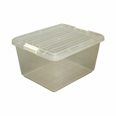 IRIS クリアBOX CB-38 クリア/ホワイト CB38