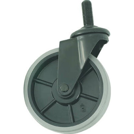 TRUSCO フレックスラック用キャスター Φ125自在 NU車輪【STD125NU】(物品棚・パイプ棚)