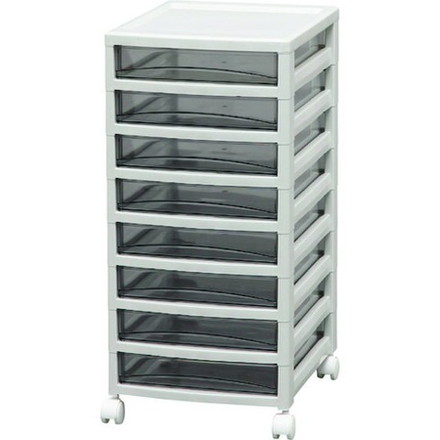 アイリスオーヤマ 226221 オフィスチェスト 浅8段 OCES800R