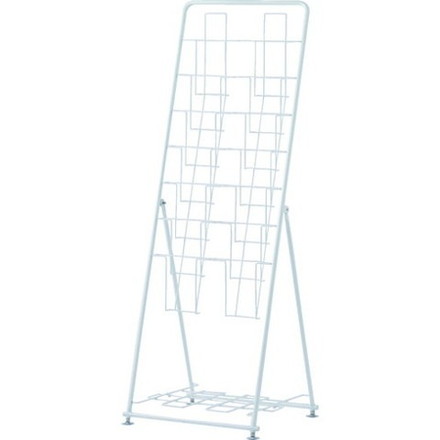 アールエフヤマカワ パンフレットスタンド7段ダブル RFPFSDBWH