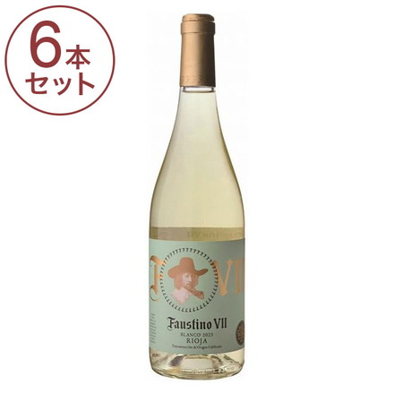 【6本セット】 ファウスティーノ VII セブン ブランコ ワイン 果実酒 スペイン