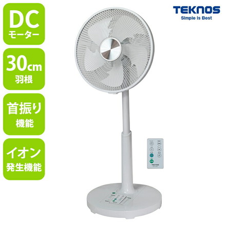 TEKNOS DCモーター 扇風機 KIFI-373DC