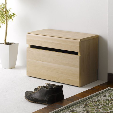 ベンチボックス 玄関 収納 幅59 高さ41 玄関ベンチ ボックス 防災グッズ収納 木目 アンティーク 北欧