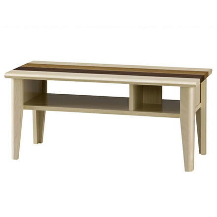 テーブル リビングテーブル 棚収納 オルネ ナチュラル 天然木 北欧 カフェ風