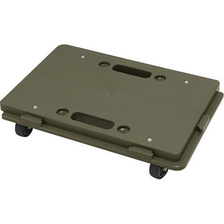 日東 ホームキャリー オリーブドラブ HC-OD 台車 室内用台車 エラストマー キャスター