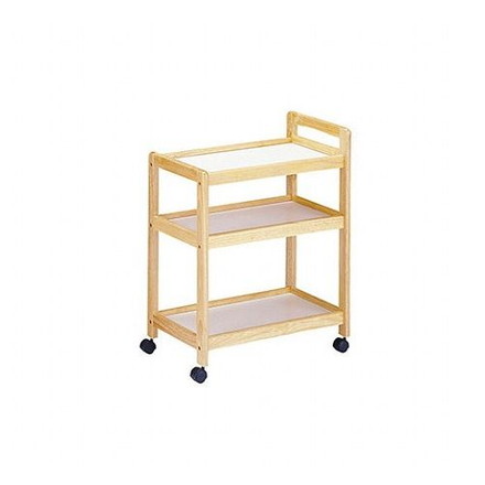 弘益 木製ワゴン ナチュラル KW-03-NA