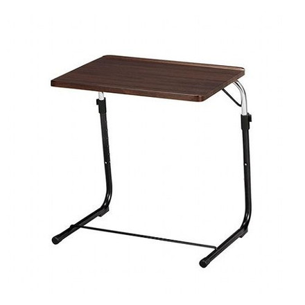 弘益 フォールディングサイドテーブル ブラウン FLS-1-BR