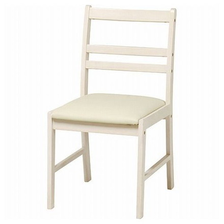 弘益 ミニヨンチェア ホワイト MIGNON-C41