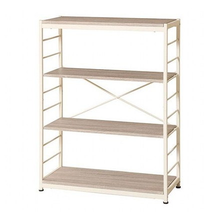 弘益 フリーラック4段 ナチュラル VKR-4-NA