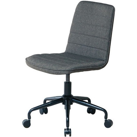 弘益 コンパクトなワークチェア グレー ASO-OC1-GR