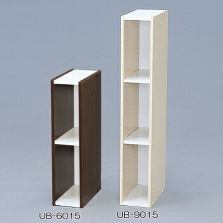 アイリスオーヤマ スペースユニット スペースユニット ホワイト/ライトメープル　2段　UB-6015