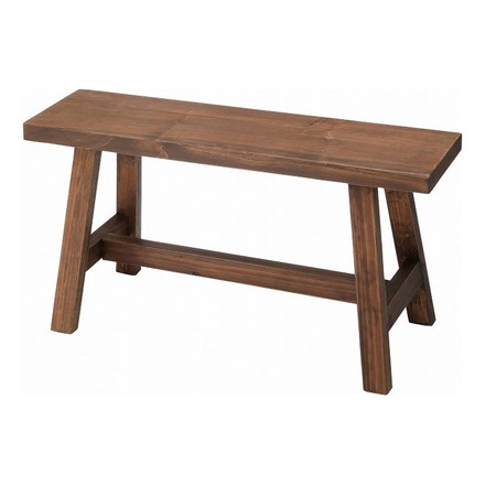 ワイドスツール 幅70×奥行26×高さ36 座面70×20 天然木 杉 水性ラッカー塗装