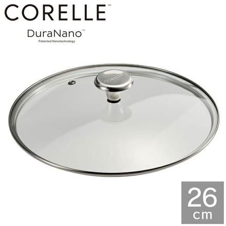 CORELLE コレール ガラスふた 26cm フタ単品 ガラス蓋 フタ ふた 蓋 CGL26ST ドウシシャ DOSHISHA