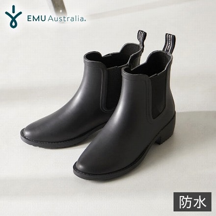 emu エミュ オーストラリア サイドゴア レインブーツ Grayson Rainboot W12402 Black W6/23cm