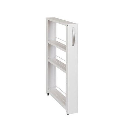 ESCO エスコ 100x 850mm/3段 すき間ワゴン(スチール製) EA954HC-11