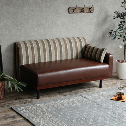 ソファ ソファー 2人掛け 2P 二人掛け ソファーベッド ソファベッド 片肘付き ローソファー ローソファ