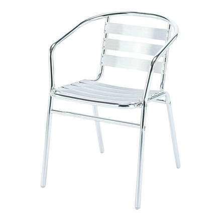 アルミアームチェアAL-53AC弘益4933178013632