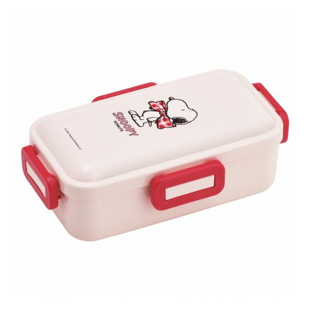 SNOOPY スヌーピー リボン 弁当箱 ふわっと盛れる 4点ロック 530ml PFLB6 キャラクター かわいい スケーター skater