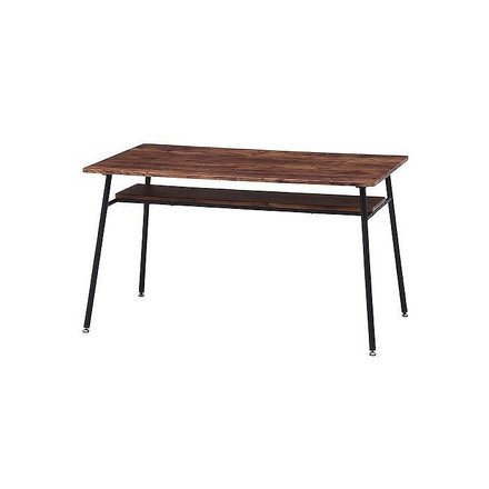 ダイニングテーブル W1200×D750×H700mm スチール PB(PVC)