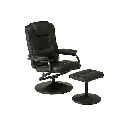 パーソナルチェアー ブラック W780×D730~1020×H920~1020mm 440~460mm PVC