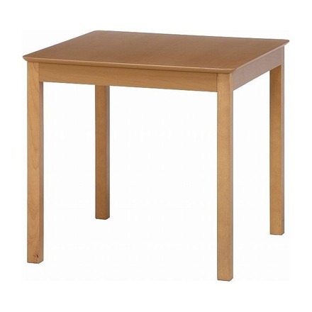 ダイニングテーブル W750×D750×H720mm 天然木 MDF ナチュラル