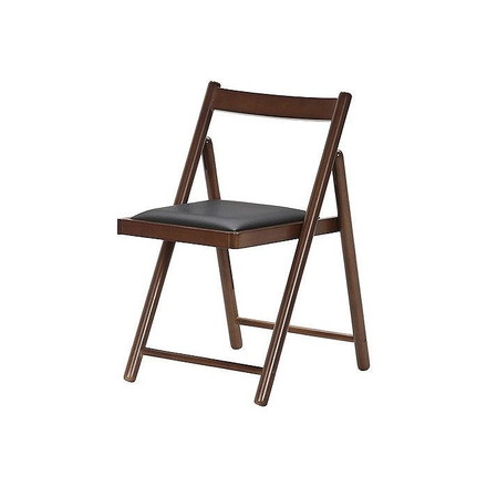 フォールディングチェアー W430×D530×H700mm 430mm ラバーウッド ウレタンフォーム