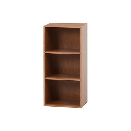 カラーボックス 可動棚 W418×D290×H890mm プリント紙化粧パーティクル おしゃれ ナチュラル