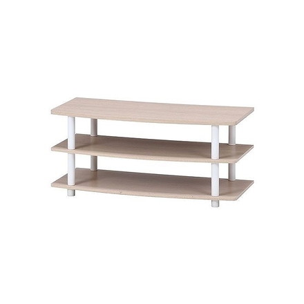 TVラック 90 W900×D400×H404mm プリント紙化粧パーティクルボード プラスチック テレビ台