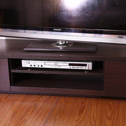TVボード W1500×D385×H280mm テレビ台 ローボード ブラウン