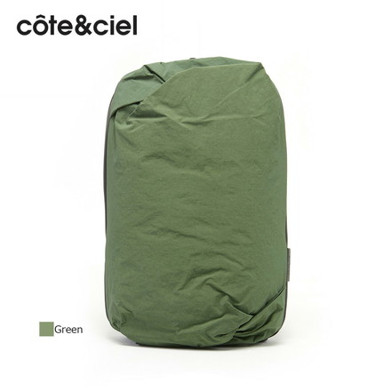 Cote&Ciel コートエシエル リュック LADON KOMATSU ONIBEGIE NYLON GREEN ラドン バックパック 13インチPC対応 CC-29015 Green