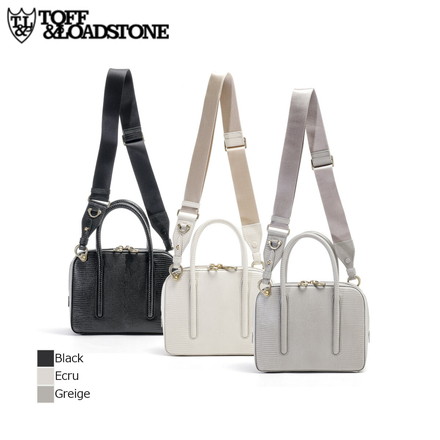 トフアンドロードストーン ボストンバッグ ハンドバッグ 日本製 Jolie mini boston Lizard TOFF&LOADSTONE R97-71530 Greige(010)