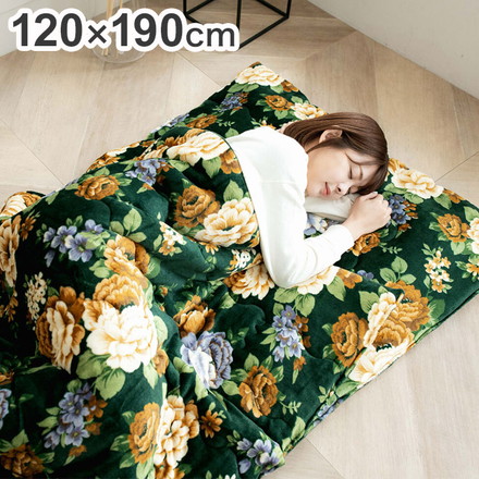 ごろ寝毛布布団 長座布団 幅120cm マイヤー毛布 洗える 丸洗いOK ごろ寝マット 120×190cm 昼寝 車内